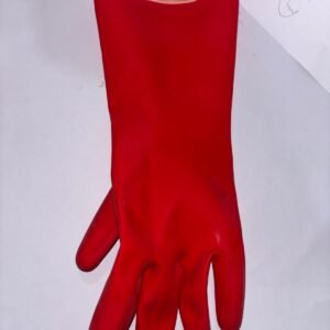 GUANTES DE HULE, NUMERO 8 DOBLE CAPA. 12 PZAS POR NUMERO O MEDIDA