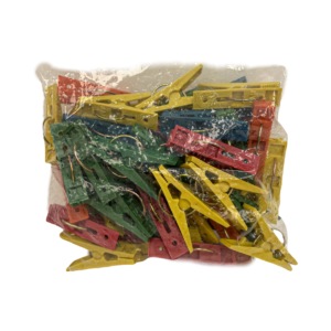 PINZA PARA ROPA BOLSA CON 50 PZAS
