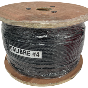Rollo de lazo de 4.54 kg (10 Lb) tratado para rayos UV calibre 4