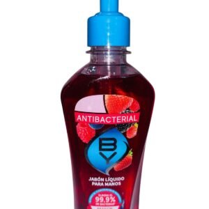 JABON LIQUIDO ANTIBACTERIAL PARA MANOS DE 270 ML. VARIEDAD DE AROMAS, FRESA, MANZANA, COCO, BLUE